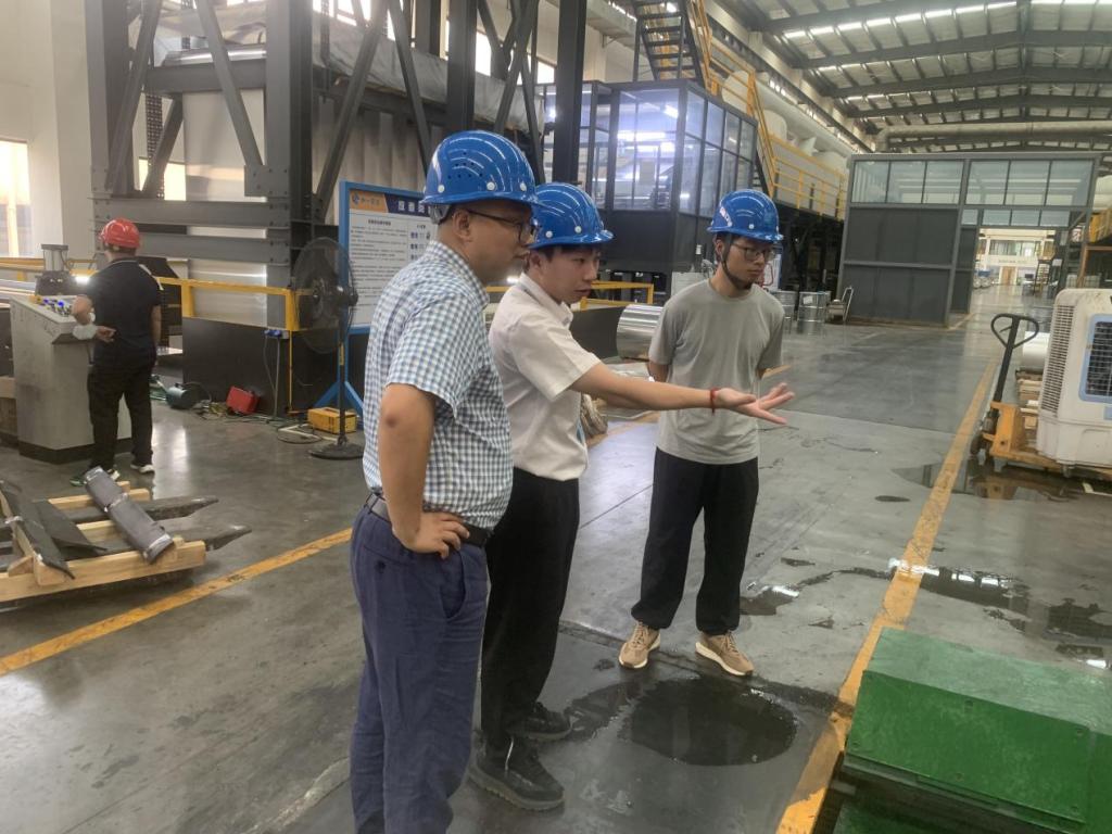 校企携手，共创共享 人工智能学院赴浙江洲一铝业调研，开启技术咨询服务新篇章